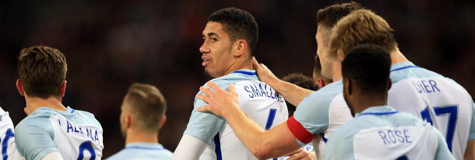 Chris Smalling sees of 10-man Portugal in England’s final pre-EURO 2016 warm-up game