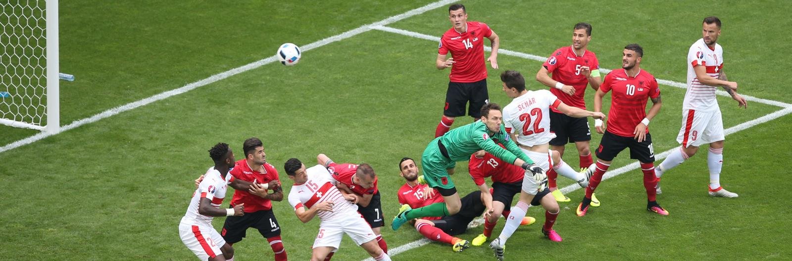 Albania 0-1 Switzerland: EURO 2016 Group A Report