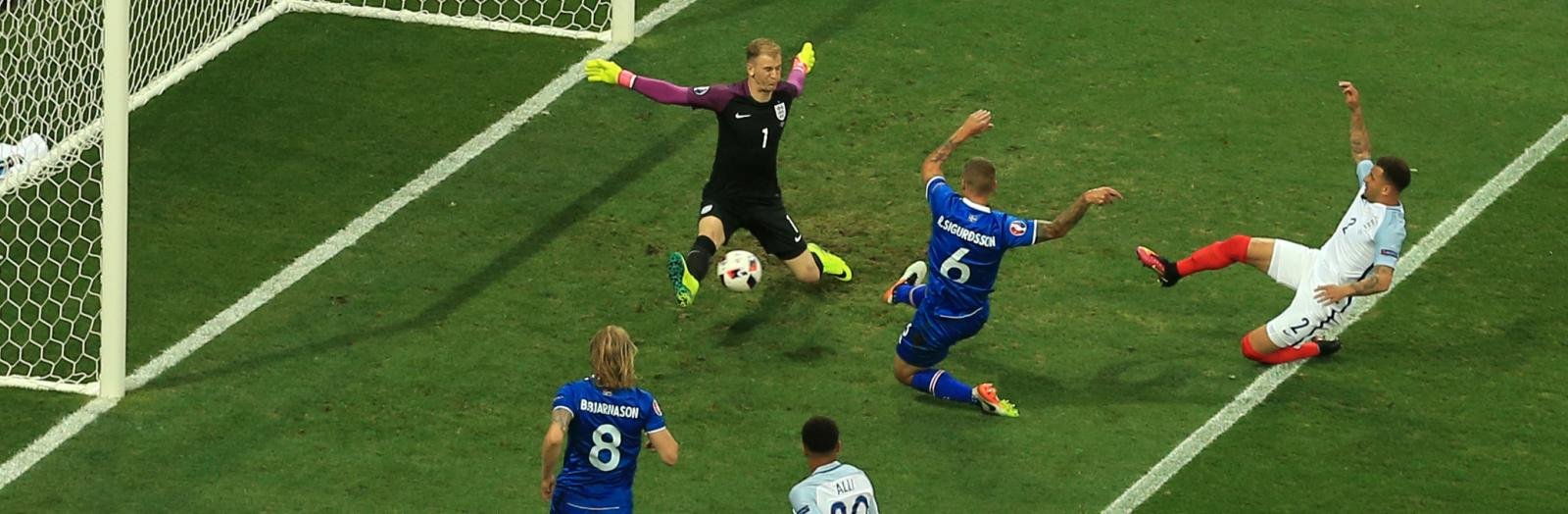 England 1-2 Iceland: EURO 2016 Round of 16 Report