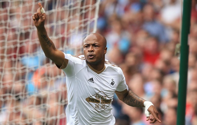 Swansea City forward Andre Ayew could seal return to Marseille