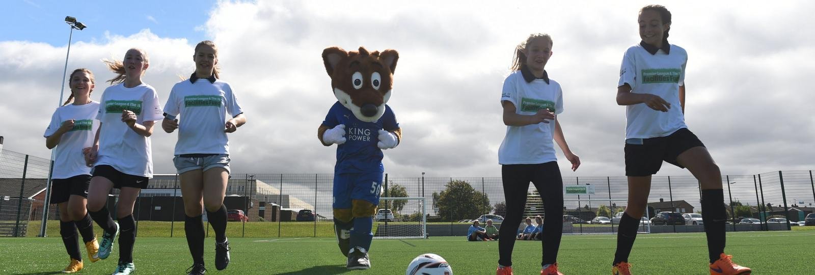 Football Foundation Monthly: Ex-Foxes Dion Dublin and Matt Elliott open new 3G in Leicester