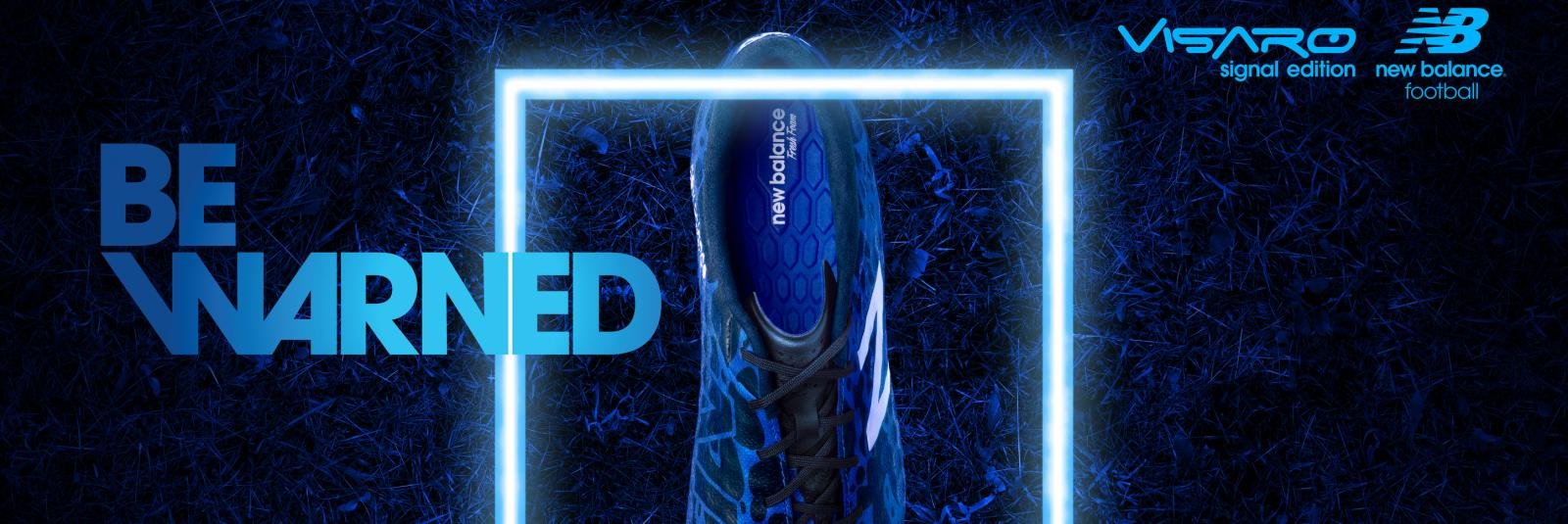 Arsenal and Manchester United stars to show off New Balance’s Visaro boots