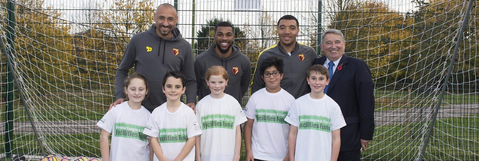 Football Foundation Monthly: Watford stars and Middlesbrough defender open new facilities