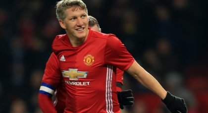 Manchester United in talks to offload Bastian Schweinsteiger