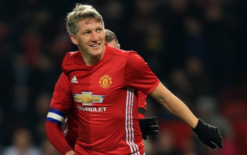 Manchester United in talks to offload Bastian Schweinsteiger