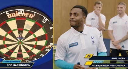WATCH: Spurs stars take to the Oche for Six Darts Challenge