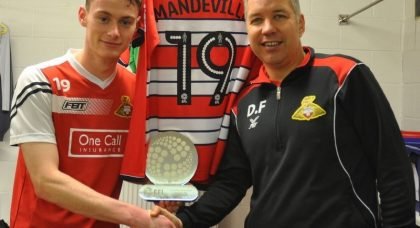 Liam Mandeville named EFL Young Player of the Month