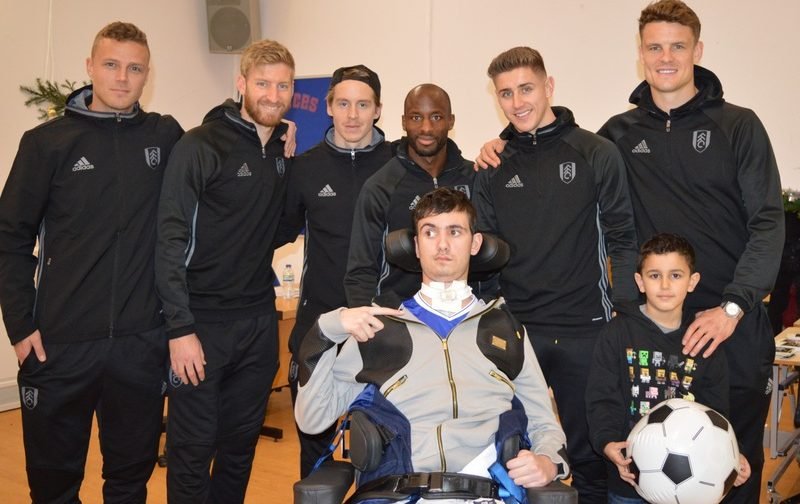 Fulham players make Christmas wishes come true at The Children’s Trust