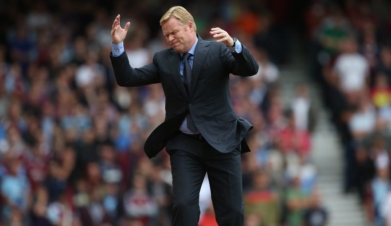 Koeman identifies three of five targets in Everton’s January overhaul