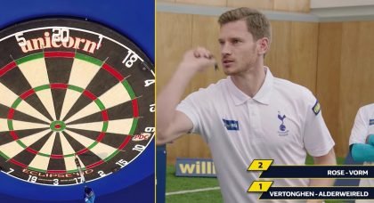 VIDEO: Tottenham players take on the #WHDarts 60 Second Challenge