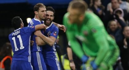 Ivanovic scores as Chelsea cruise into FA Cup 5th round