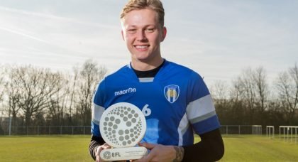 Frankie Kent named EFL Young Player of the Month