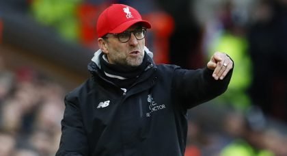 Liverpool fans react as Klopp names starting eleven for Merseyside derby