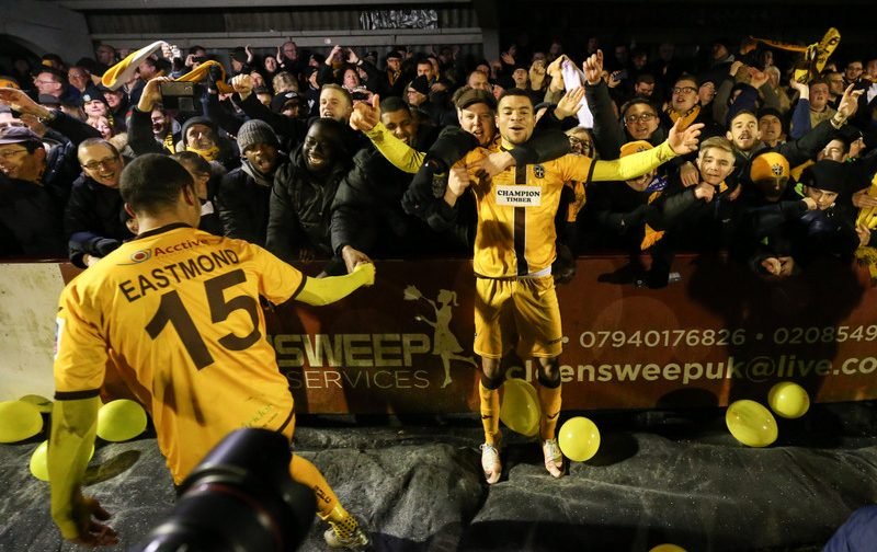 Sutton United fans release FA Cup record in the official charts