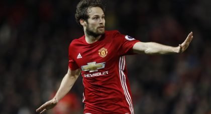 Manchester United defender Daley Blind linked with Serie A summer switch