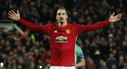 Manchester United’s Zlatan Ibrahimovic receives three-match ban for violent conduct