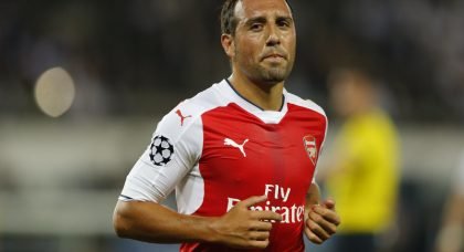 Arsenal’s Santi Cazorla out for the rest of the 2016-17 season