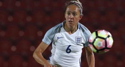 Liverpool’s Gemma Bonner replaces Jo Potter in England’s SheBelieves Cup squad