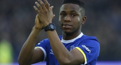 Ademola Lookman thankful for “crazy” support from Everton fans