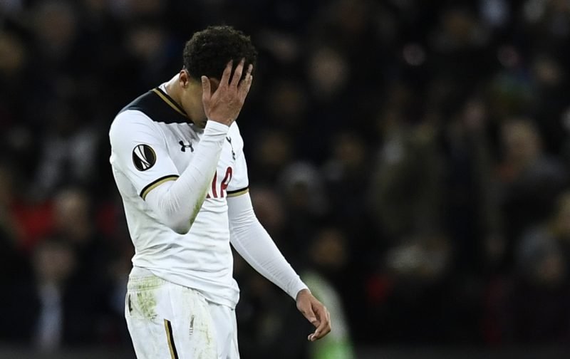 ‘Time to grow up’: Tottenham fans frustrated as Dele Alli receives 3-match European ban