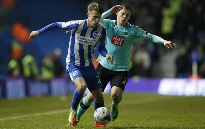 Brighton star Solly March scores sensational goal on England duty