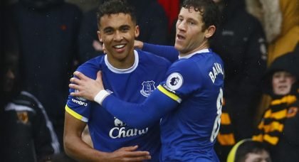 Everton fans react as Dominic Calvert-Lewin nets for England Under-20s