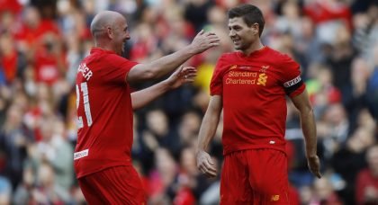 Liverpool fans react to Steven Gerrard’s winner in legends match