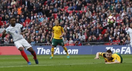 West Ham fans react as target Jermain Defoe nets in England victory