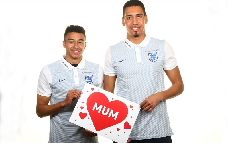 ‘I’ve been stitched up!’: England duo enjoy Mr and Mrs Mother’s Day game ahead of Lithuania clash