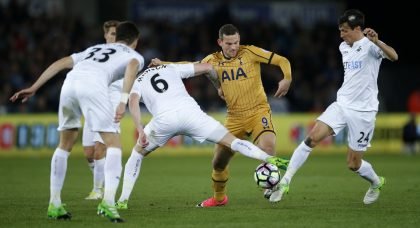 Spurs fans revel in Vincent Janssen’s game-changing display against Swansea
