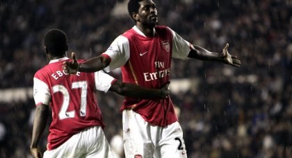 On This Day – 2008: Arsenal smashed six past rock-bottom Derby County in the Premier League