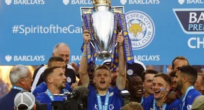 On This Day – 2016: Leicester get their hands on the Premier League trophy