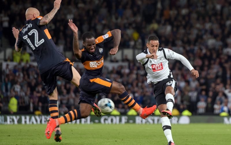 Newcastle fans warn against rumoured move for Derby County’s Tom Ince
