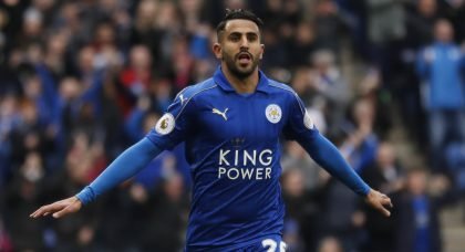 Arsenal dealt blow in chase for Leicester’s Mahrez