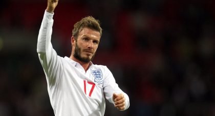 Career in pictures – Manchester United and England legend David Beckham