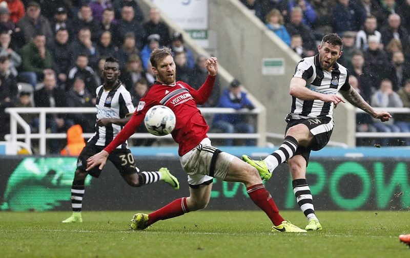 Newcastle willing to sell striker Daryl Murphy this summer