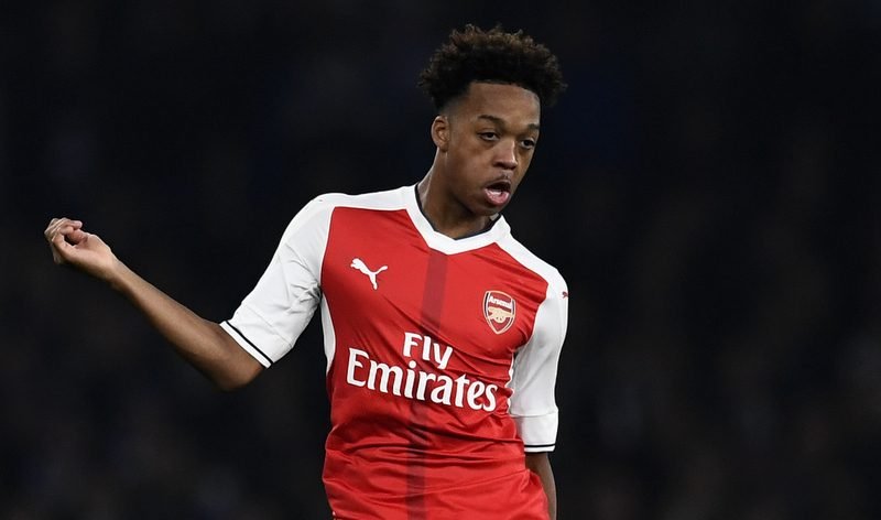 Arsenal and England Under-19 winger Chris Willock joins Benfica on five-year deal