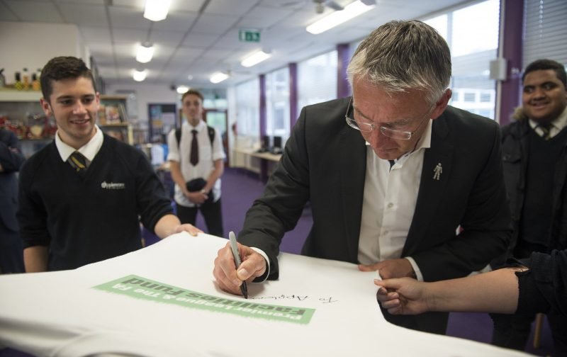 Football Foundation: Former Southampton boss Nigel Adkins opens south coast college’s new pitch