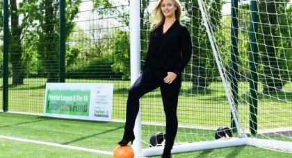 Football Foundation: TV presenter Hayley McQueen opens new sports hub