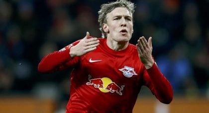 Manchester United considering £44.6m bid for RB Leipzig winger Emil Forsberg