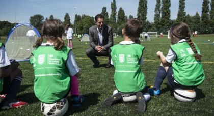 Football Foundation: Former FA Cup-winning defender Scott Minto opens stunning new all-weather pitch