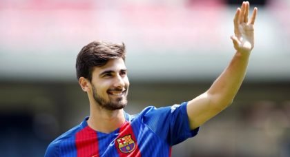 Tottenham linked with £20m swoop for FC Barcelona midfielder Andre Gomes