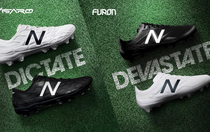 New Balance Football release Blackout and Whiteout Furon 3.0 and Visaro 2.0 range