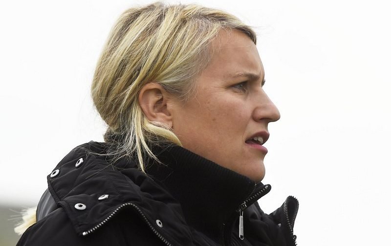 Chelsea manager Emma Hayes puts pen to paper on new three-and-a-half-year contract