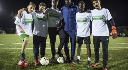 Football Foundation open Enfield all-weather pitch that’s fit for a King!