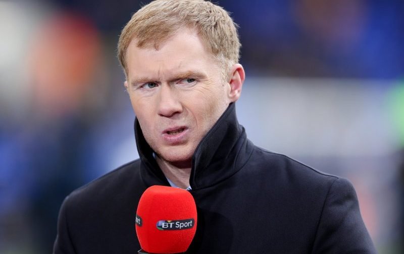 Manchester United legend Paul Scholes urges his former team to turn to an old team mate to ease transfer woes