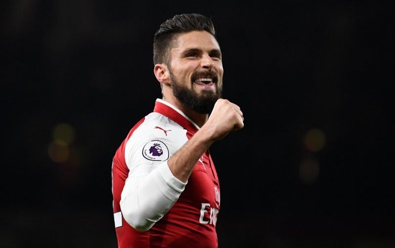 Olivier Giroud urged to leave Arsenal in January to make France’s 2018 FIFA World Cup squad