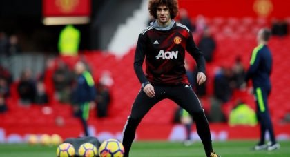 Manchester United hold crisis talks in a bid to tie down Marouane Fellaini to a new deal
