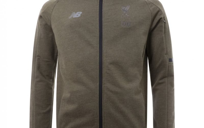 lfc new balance sportswear grey hoodie