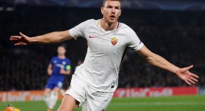 Chelsea considering January swoop for AS Roma’s £57m striker Edin Dzeko